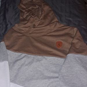 Women's tri colored hoodie